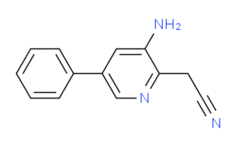AM114787 | 1805588-92-4 | 3-Amino-5-phenylpyridine-2-acetonitrile