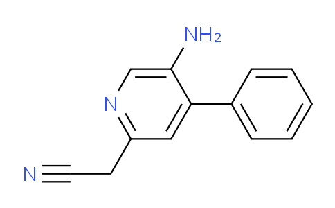 AM114849 | 1805403-28-4 | 5-Amino-4-phenylpyridine-2-acetonitrile
