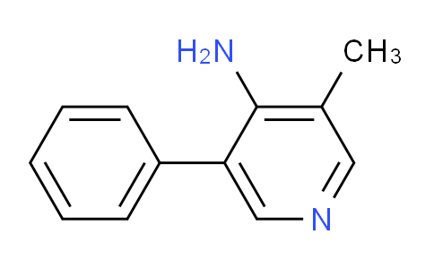 4-Amino-3-methyl-5-phenylpyridine