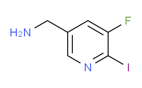 5-Aminomethyl-3-fluoro-2-iodopyridine