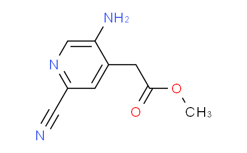 AM115031 | 1804377-89-6 | Methyl 5-amino-2-cyanopyridine-4-acetate