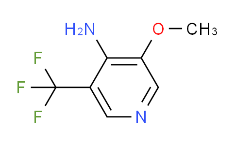 AM115050 | 1806856-24-5 | 4-Amino-3-methoxy-5-(trifluoromethyl)pyridine