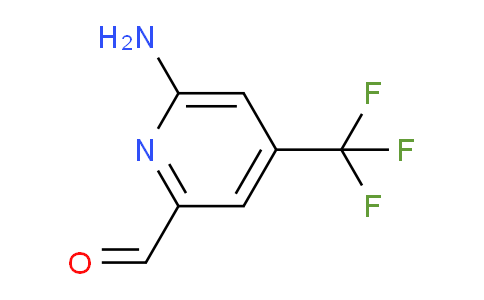6-Amino-4-(trifluoromethyl)picolinaldehyde