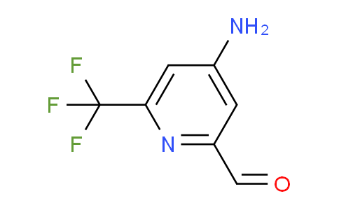 4-Amino-6-(trifluoromethyl)picolinaldehyde