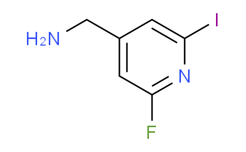 4-Aminomethyl-2-fluoro-6-iodopyridine