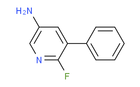 5-Amino-2-fluoro-3-phenylpyridine