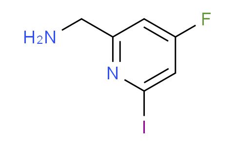 2-Aminomethyl-4-fluoro-6-iodopyridine
