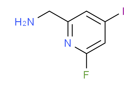 2-Aminomethyl-6-fluoro-4-iodopyridine