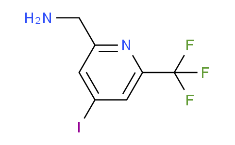 2-Aminomethyl-4-iodo-6-(trifluoromethyl)pyridine