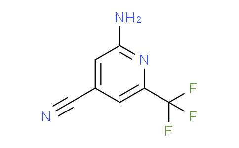 2-Amino-6-(trifluoromethyl)isonicotinonitrile
