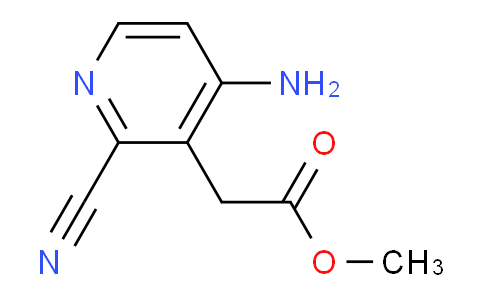 Methyl 4-amino-2-cyanopyridine-3-acetate