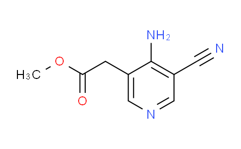 AM115419 | 1807074-97-0 | Methyl 4-amino-3-cyanopyridine-5-acetate