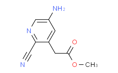 Methyl 5-amino-2-cyanopyridine-3-acetate