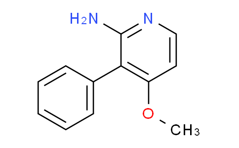 2-Amino-4-methoxy-3-phenylpyridine