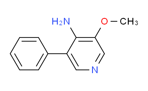 AM115474 | 1805490-15-6 | 4-Amino-3-methoxy-5-phenylpyridine