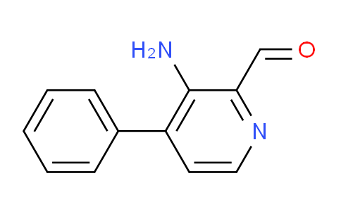 3-Amino-4-phenylpicolinaldehyde