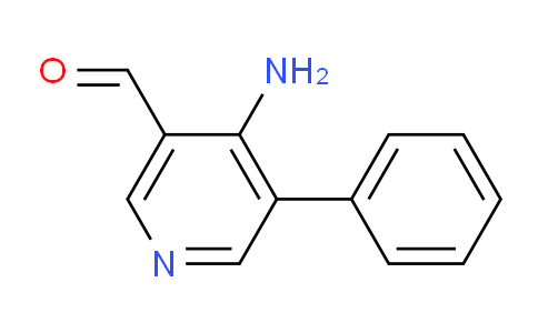 4-Amino-5-phenylnicotinaldehyde