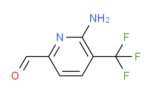 6-Amino-5-(trifluoromethyl)picolinaldehyde