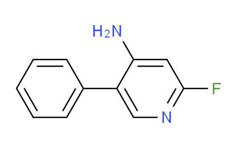 4-Amino-2-fluoro-5-phenylpyridine
