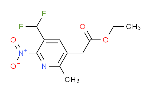 AM115799 | 1805471-55-9 | Ethyl 3-(difluoromethyl)-6-methyl-2-nitropyridine-5-acetate