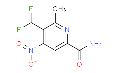 AM115803 | 1805472-26-7 | 3-(Difluoromethyl)-2-methyl-4-nitropyridine-6-carboxamide