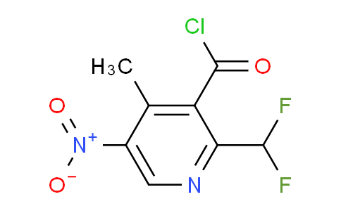 AM115806 | 1805620-08-9 | 2-(Difluoromethyl)-4-methyl-5-nitropyridine-3-carbonyl chloride