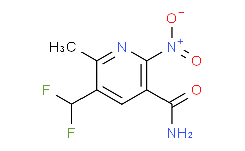 AM115807 | 1806043-31-1 | 3-(Difluoromethyl)-2-methyl-6-nitropyridine-5-carboxamide