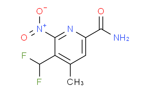 AM115809 | 1805268-07-8 | 3-(Difluoromethyl)-4-methyl-2-nitropyridine-6-carboxamide