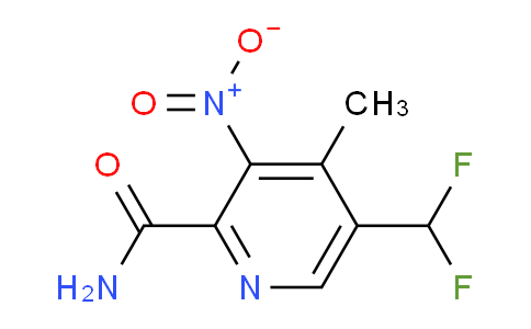AM115810 | 1805560-12-6 | 5-(Difluoromethyl)-4-methyl-3-nitropyridine-2-carboxamide
