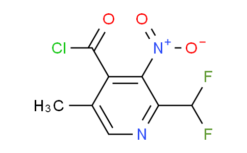 AM115811 | 1806886-58-7 | 2-(Difluoromethyl)-5-methyl-3-nitropyridine-4-carbonyl chloride