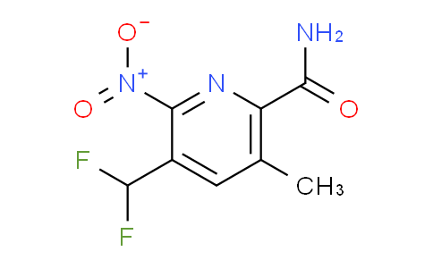 AM115813 | 1805608-55-2 | 3-(Difluoromethyl)-5-methyl-2-nitropyridine-6-carboxamide