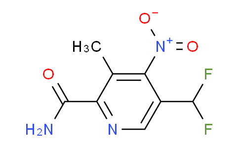AM115815 | 1805268-12-5 | 5-(Difluoromethyl)-3-methyl-4-nitropyridine-2-carboxamide