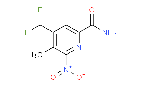 AM115823 | 1805070-90-9 | 4-(Difluoromethyl)-3-methyl-2-nitropyridine-6-carboxamide