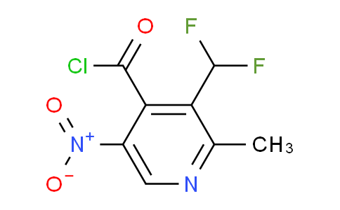 AM115826 | 1805554-71-5 | 3-(Difluoromethyl)-2-methyl-5-nitropyridine-4-carbonyl chloride