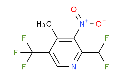 AM115828 | 1805442-22-1 | 2-(Difluoromethyl)-4-methyl-3-nitro-5-(trifluoromethyl)pyridine