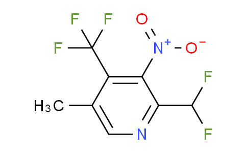 AM115831 | 1805442-27-6 | 2-(Difluoromethyl)-5-methyl-3-nitro-4-(trifluoromethyl)pyridine