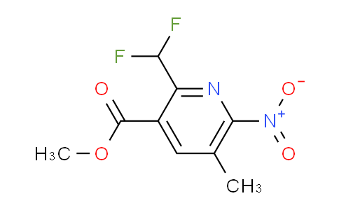 AM115832 | 1805067-36-0 | Methyl 2-(difluoromethyl)-5-methyl-6-nitropyridine-3-carboxylate