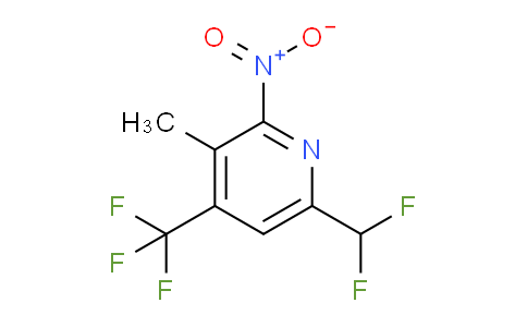 AM115834 | 1805559-45-8 | 6-(Difluoromethyl)-3-methyl-2-nitro-4-(trifluoromethyl)pyridine