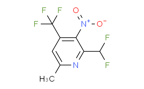 AM115835 | 1806961-22-7 | 2-(Difluoromethyl)-6-methyl-3-nitro-4-(trifluoromethyl)pyridine