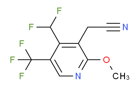 AM115855 | 1804869-82-6 | 4-(Difluoromethyl)-2-methoxy-5-(trifluoromethyl)pyridine-3-acetonitrile
