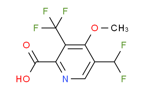 AM115856 | 1806886-83-8 | 5-(Difluoromethyl)-4-methoxy-3-(trifluoromethyl)pyridine-2-carboxylic acid