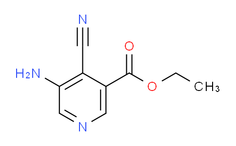 Ethyl 5-amino-4-cyanonicotinate