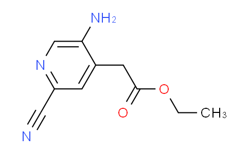 Ethyl 5-amino-2-cyanopyridine-4-acetate