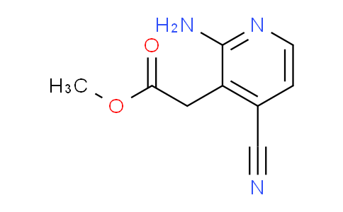 Methyl 2-amino-4-cyanopyridine-3-acetate