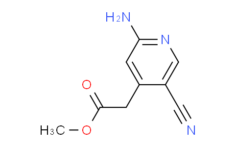 AM115989 | 1805622-57-4 | Methyl 2-amino-5-cyanopyridine-4-acetate