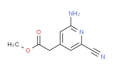 AM115990 | 1805395-68-9 | Methyl 2-amino-6-cyanopyridine-4-acetate