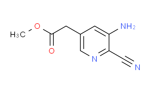 AM115992 | 1805122-15-9 | Methyl 3-amino-2-cyanopyridine-5-acetate