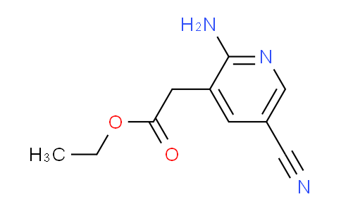 AM116011 | 1806863-61-5 | Ethyl 2-amino-5-cyanopyridine-3-acetate