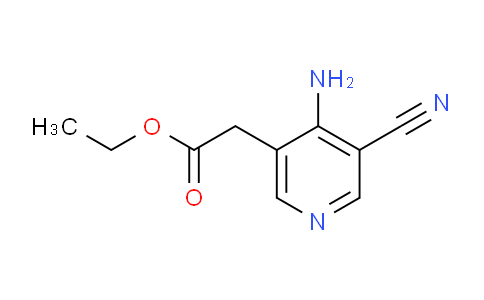 AM116024 | 1805622-42-7 | Ethyl 4-amino-3-cyanopyridine-5-acetate