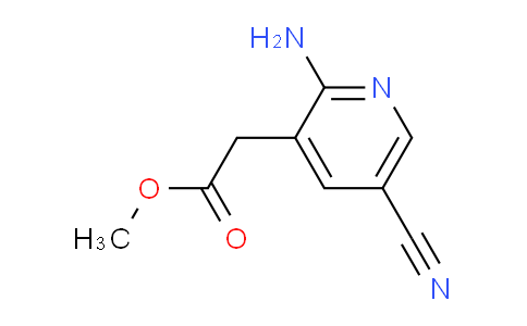 AM116033 | 1804377-77-2 | Methyl 2-amino-5-cyanopyridine-3-acetate